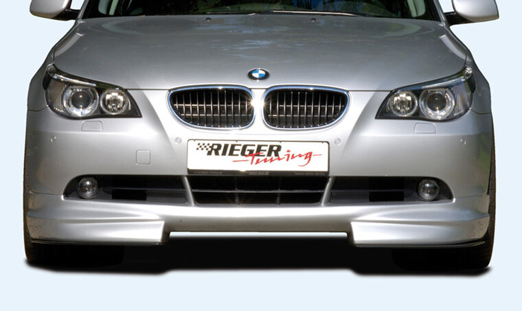 Rieger Tuning voorbumper spoiler lip BMW 5-Serie E60/61