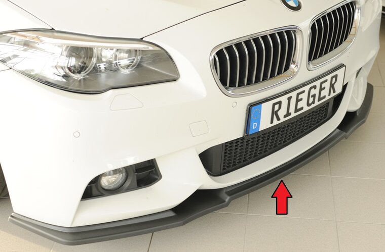 Rieger Tuning voorsplitter BMW 5-Serie F10/11