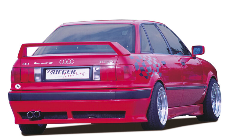 Rieger Tuning achterbumper verlenging Audi 80/90