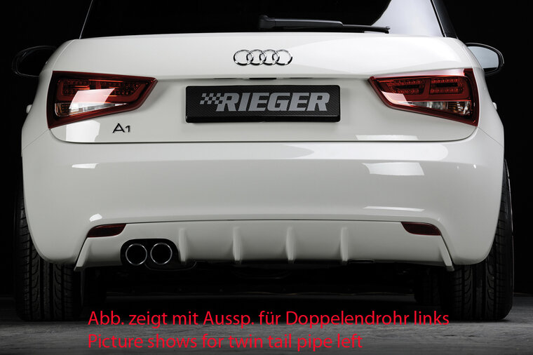 Rieger Tuning diffuser Audi A1 [8X]