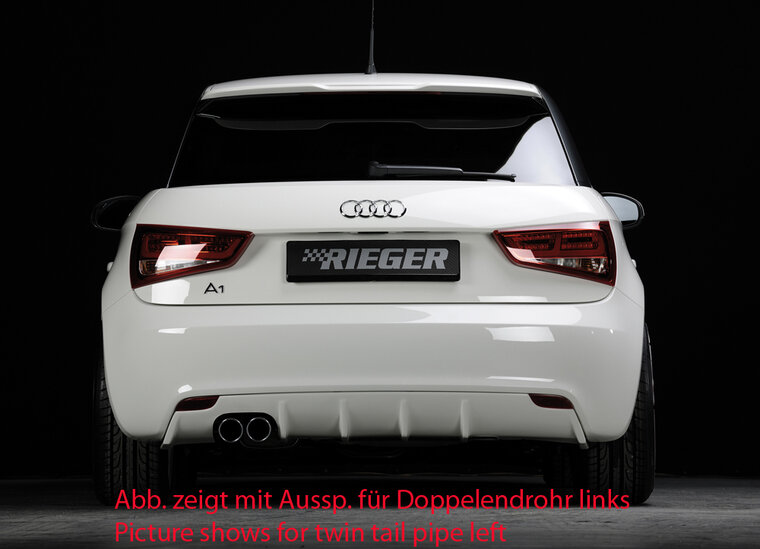 Rieger Tuning diffuser Audi A1 [8X]