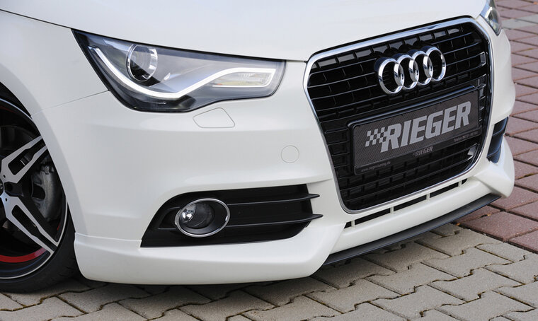 Rieger Tuning voorspoiler lip Audi A1 [8X]