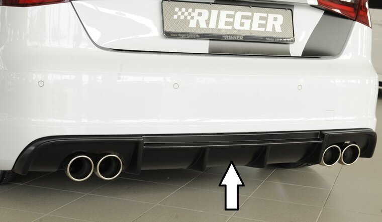 Rieger Tuning diffuser Audi A3 / S3 [8V]
