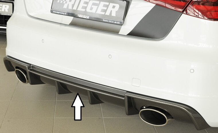 Rieger Tuning diffuser Audi A3 / S3 [8V]