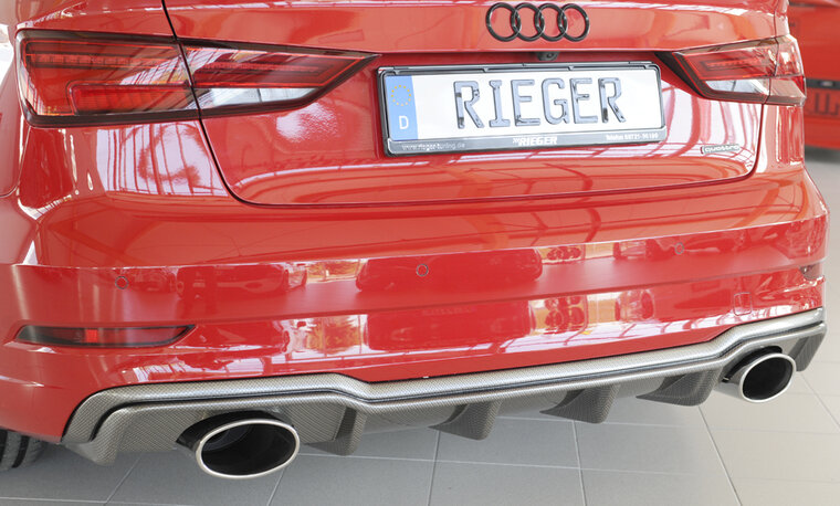 Rieger Tuning diffuser Audi A3 / S3 [8V]
