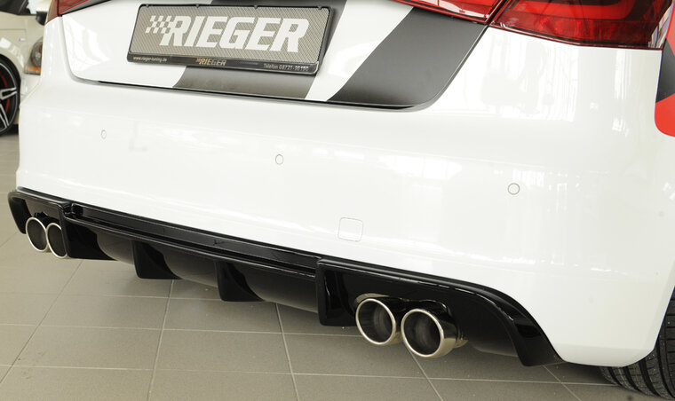 Rieger Tuning diffuser Audi A3 / S3 [8V]