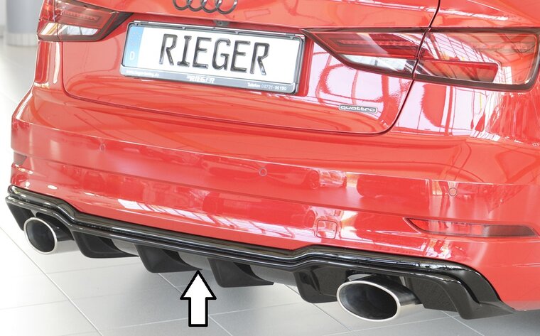 Rieger Tuning diffuser Audi A3 / S3 [8V]