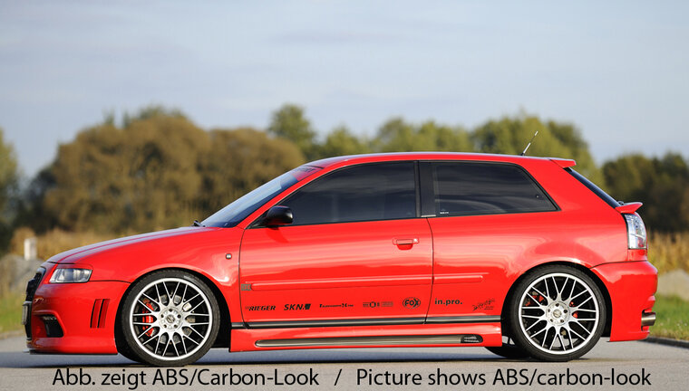 Rieger Tuning sideskirt Links Audi A3 [8L]