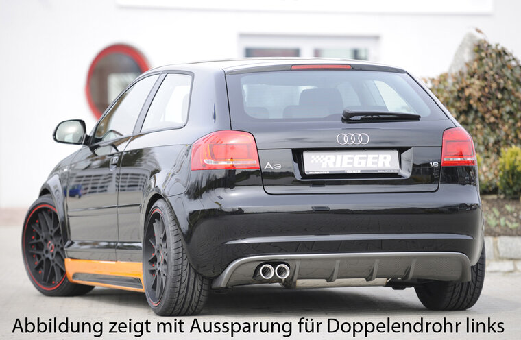 Rieger Tuning diffuser Audi A3 [8P]