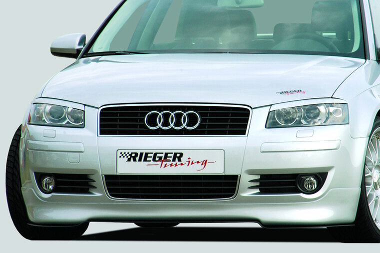 Rieger Tuning voorspoiler lip Audi A3 [8P]