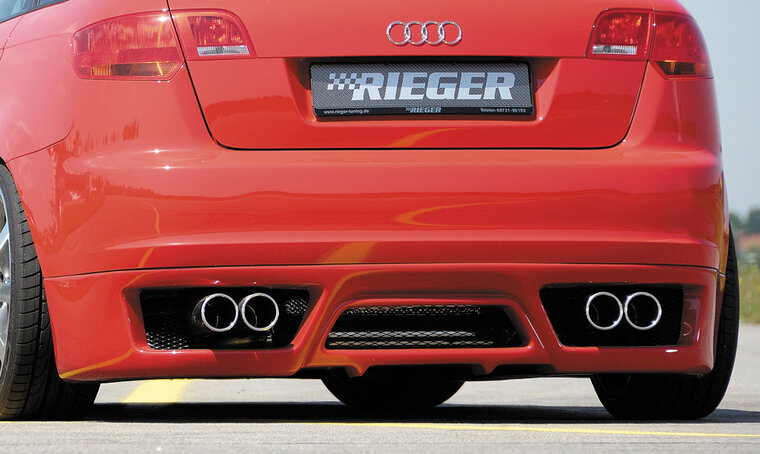 Rieger Tuning achterbumper verlenging Audi A3 [8P]