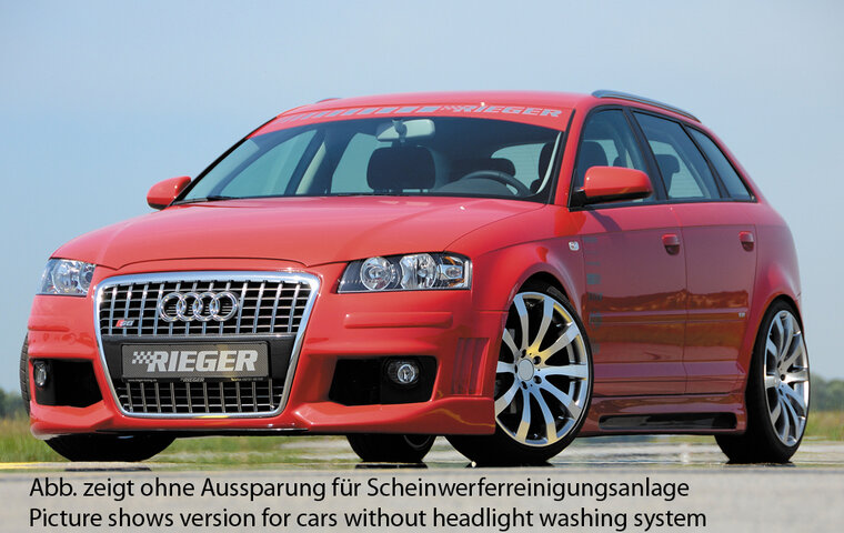 Rieger Tuning voorbumper R-Frame Audi A3 [8P]