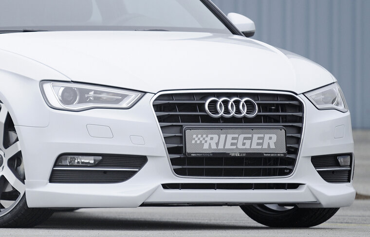 Rieger Tuning voorbumper spoiler lip Audi A3 [8V]