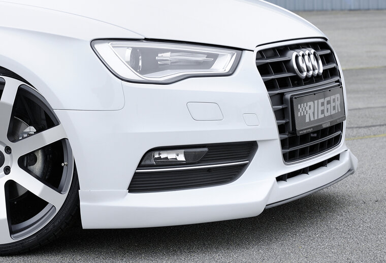 Rieger Tuning voorbumper spoiler lip Audi A3 [8V]
