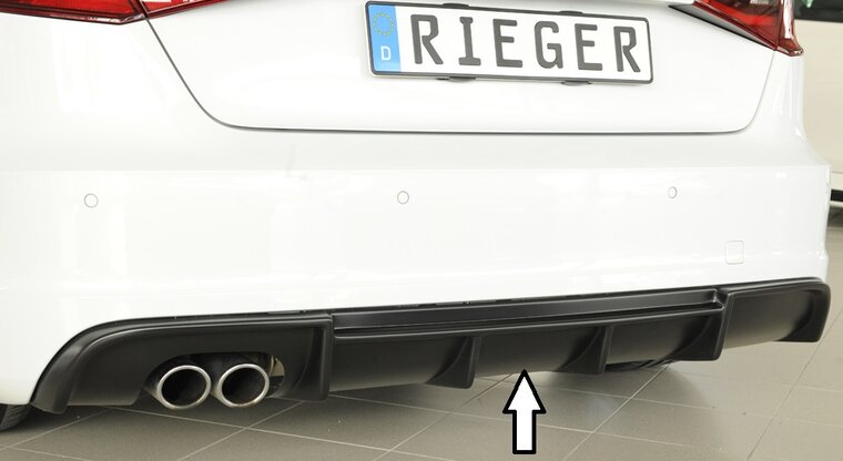Rieger Tuning diffuser Audi A3 [8V]