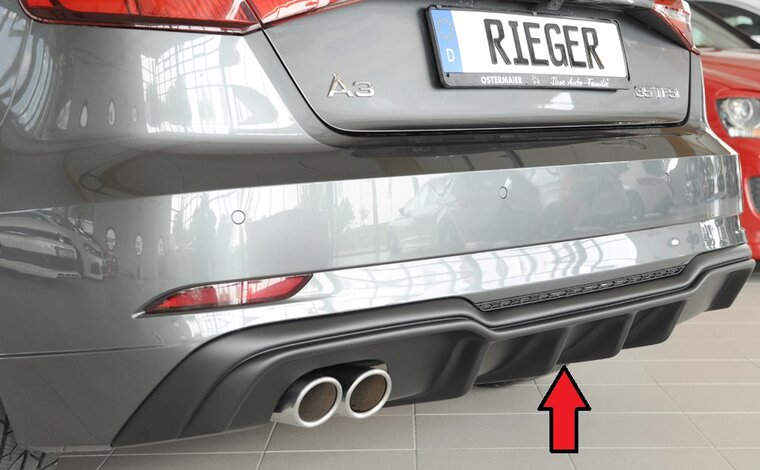 Rieger Tuning diffuser Audi A3 [8V]