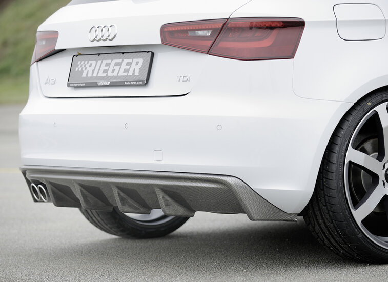 Rieger Tuning diffuser Audi A3 [8V]