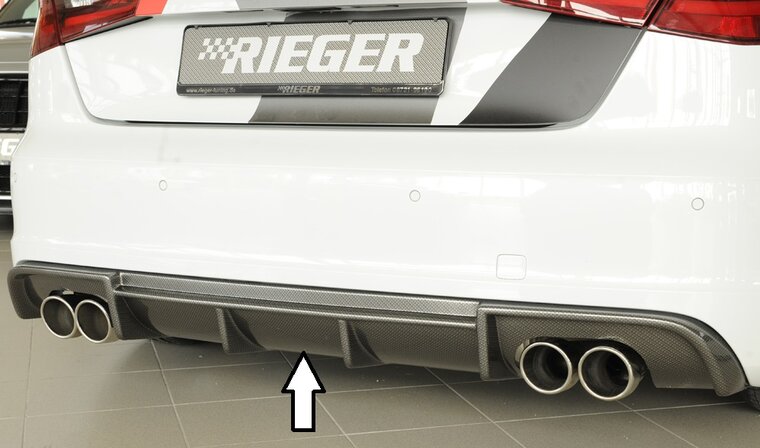Rieger Tuning diffuser Audi A3 [8V]