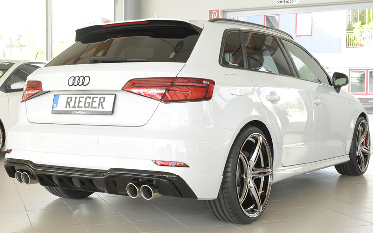 Rieger Tuning diffuser Audi A3 [8V]