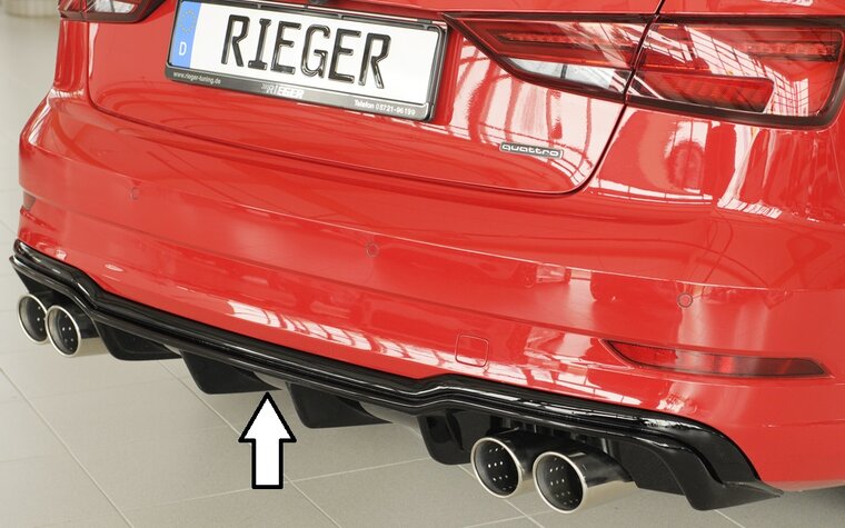 Rieger Tuning diffuser Audi A3 [8V]