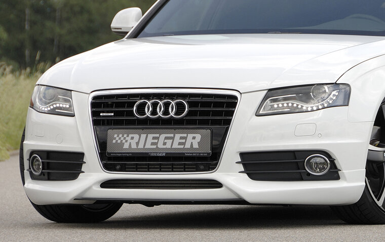 Rieger Tuning voorbumper spoiler lip Audi A4 / S4 [B8]