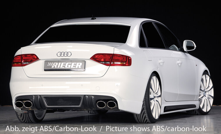 Rieger Tuning achterbumper verlenging Audi A4 / S4 [B8]