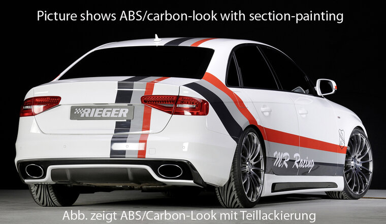 Rieger Tuning diffuser Audi A4 / S4 [B8]