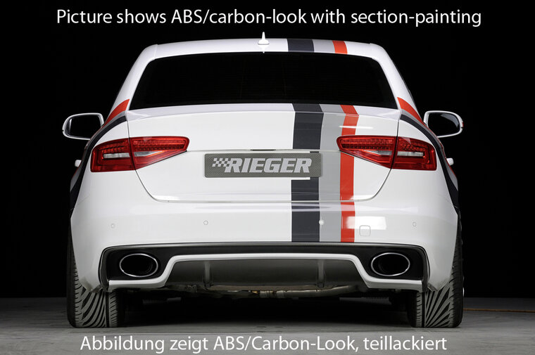 Rieger Tuning diffuser Audi A4 / S4 [B8]