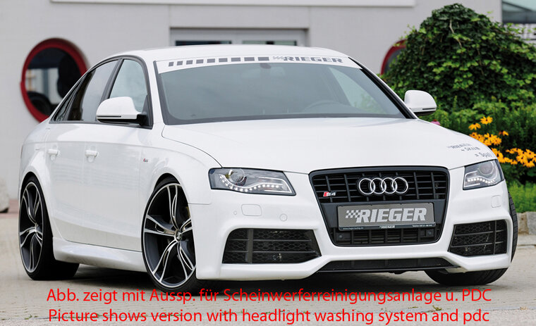 Rieger Tuning voorbumper Audi A4 / S4 [B8]
