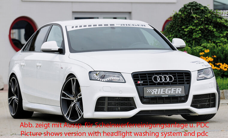 Rieger Tuning voorbumper Audi A4 / S4 [B8]