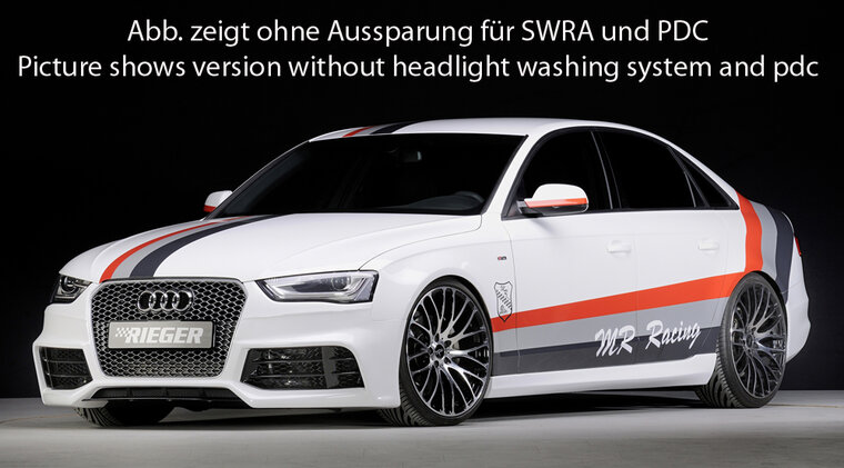 Rieger Tuning voorbumper Audi A4 / S4 [B8]