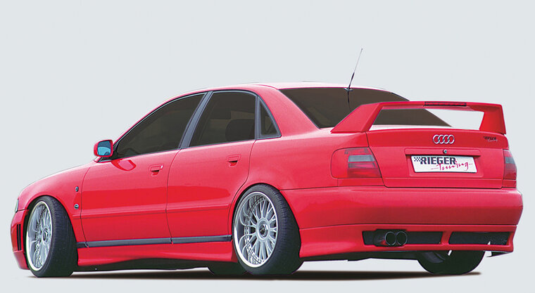 Rieger Tuning achterbumper verlenging Audi A4 [B5]