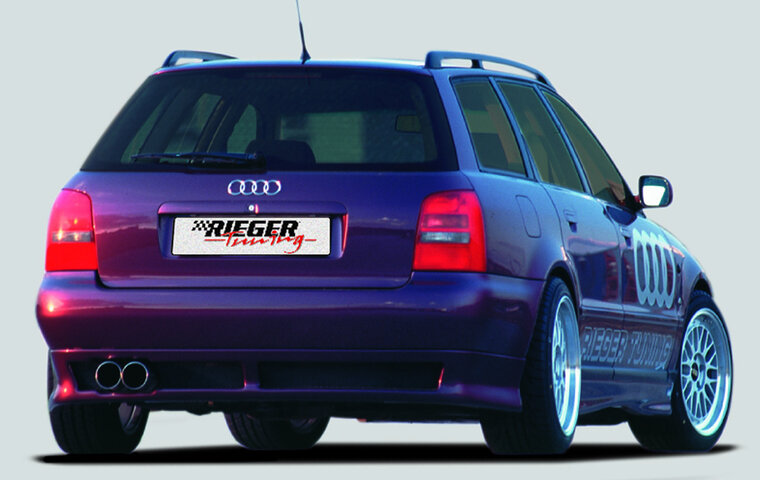 Rieger Tuning achterbumper verlenging Audi A4 [B5]