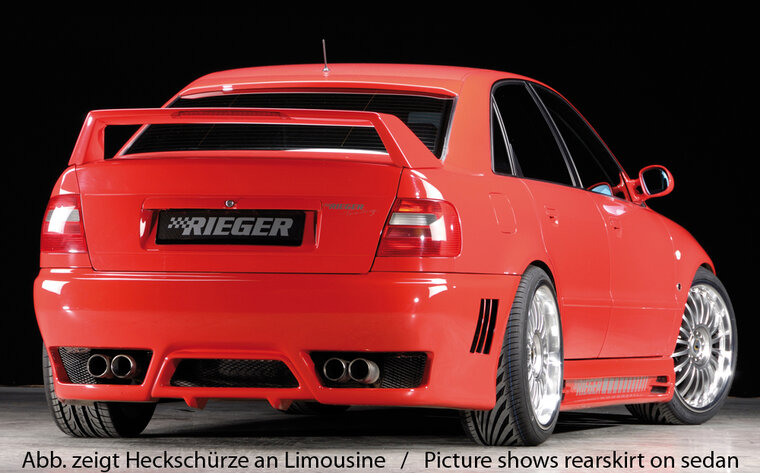 Rieger Tuning achterbumper Audi A4 [B5]