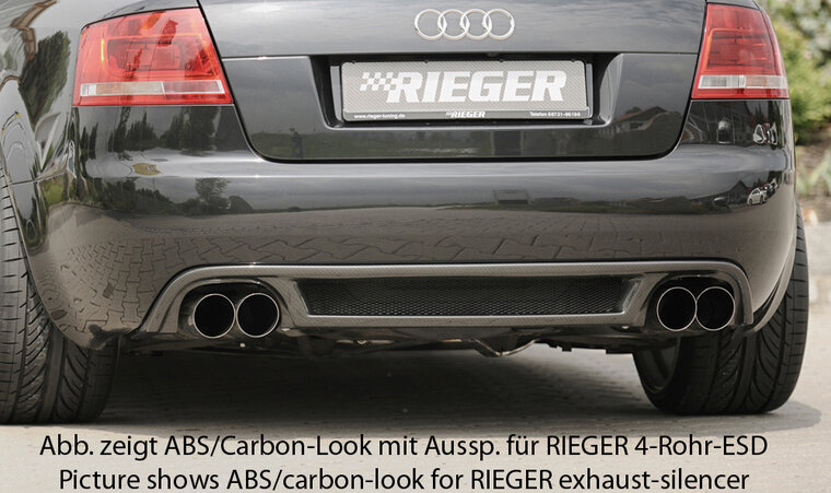 Rieger Tuning achterbumper verlenging Audi A4 [B6/B7]