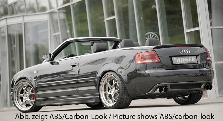 Rieger Tuning achterbumper verlenging Audi A4 [B6/B7]