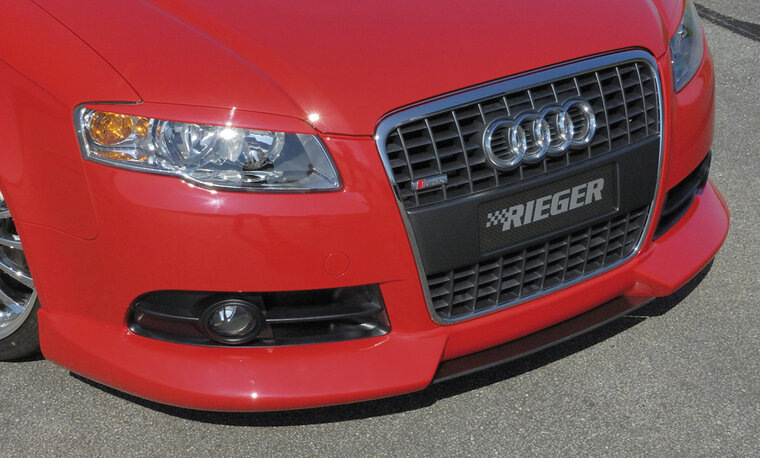 Rieger Tuning voorspoiler lip Audi A4 [B6/B7]