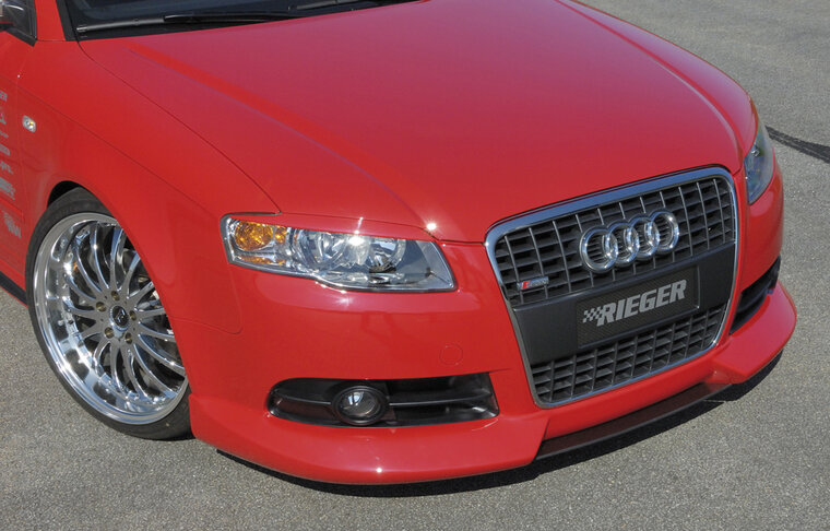 Rieger Tuning voorspoiler lip Audi A4 [B6/B7]