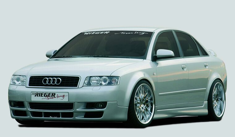 Rieger Tuning voorbumper spoiler verlenging Audi A4 [B6/B7]