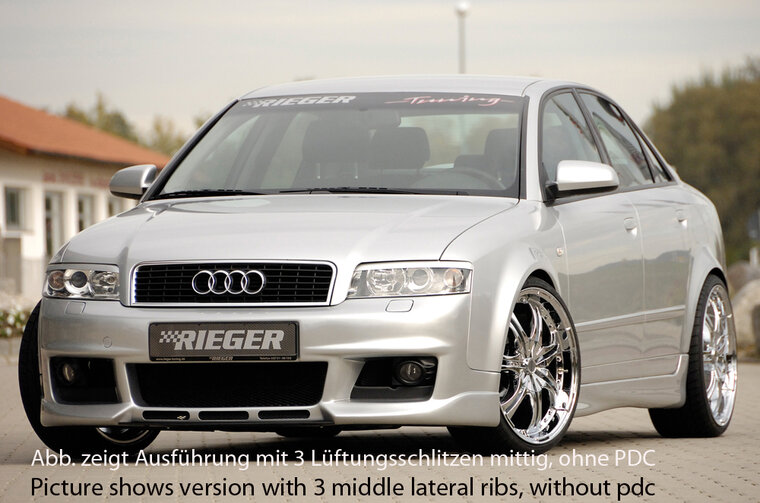 Rieger Tuning voorbumper nieuw design Audi A4 [B6/B7]