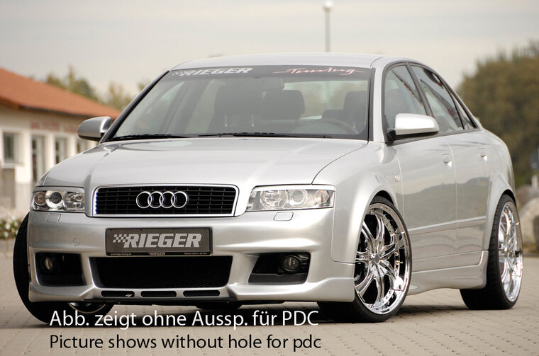 Rieger Tuning voorbumper nieuw design Audi A4 [B6/B7]