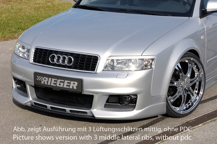 Rieger Tuning voorbumper nieuw design Audi A4 [B6/B7]
