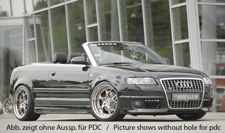 Rieger Tuning voorbumper nieuw design Audi A4 [B6/B7]