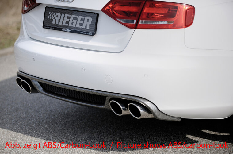 Rieger Tuning diffuser Audi A4 [B8]