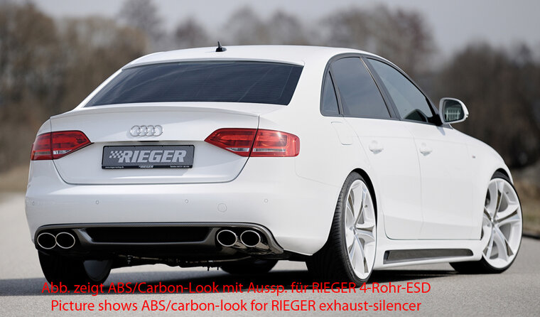 Rieger Tuning diffuser Audi A4 [B8]