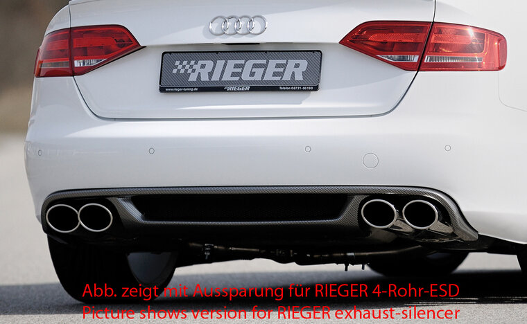 Rieger Tuning diffuser Audi A4 [B8]