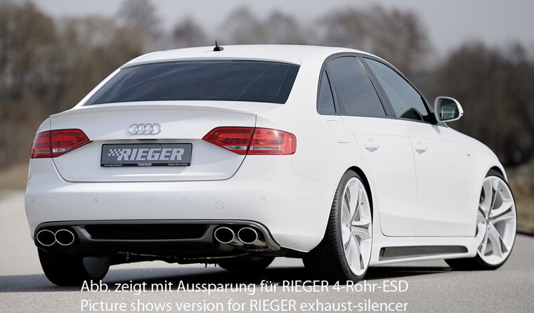 Rieger Tuning diffuser Audi A4 [B8]