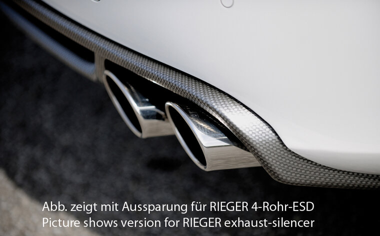Rieger Tuning diffuser Audi A4 [B8]