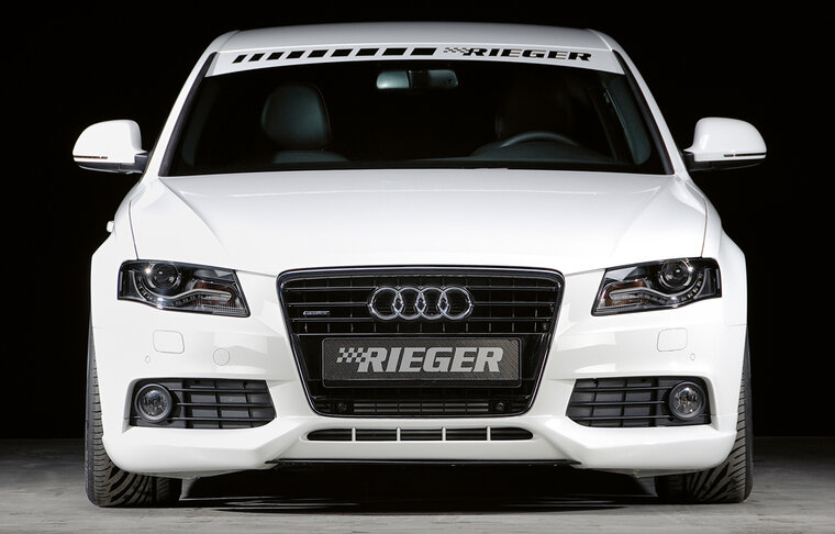 Rieger Tuning voorspoiler lip Audi A4 [B8]
