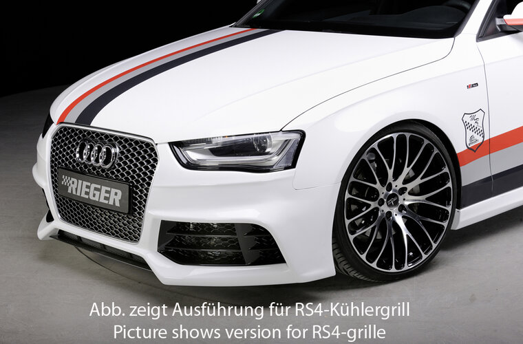 Rieger Tuning voorbumper Audi A4 [B8]